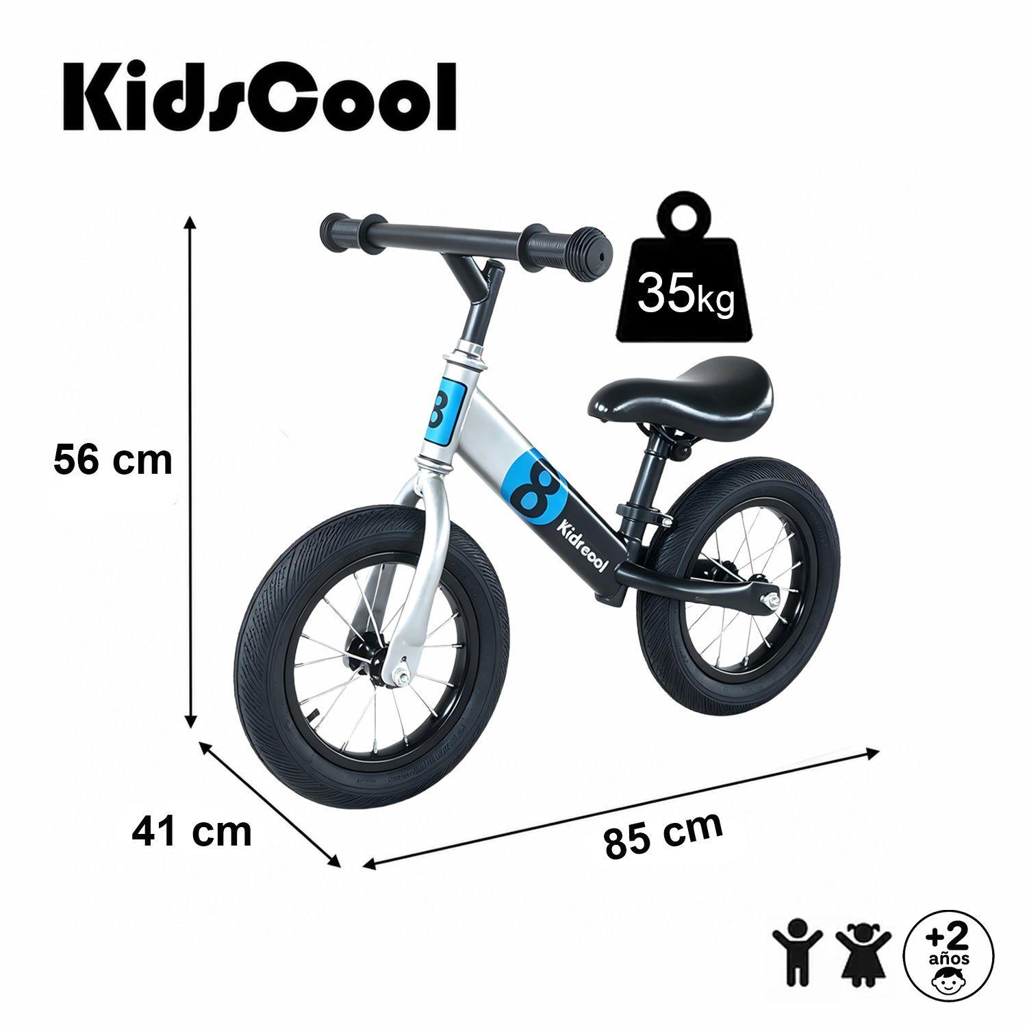  Bicicleta Infantil De Equilibrio Premium Kidscool -6