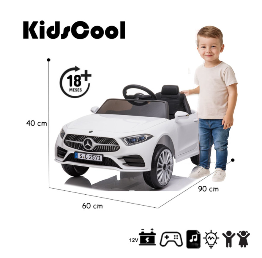 MERCEDES BENZ CLS350 12V BLANCO-2