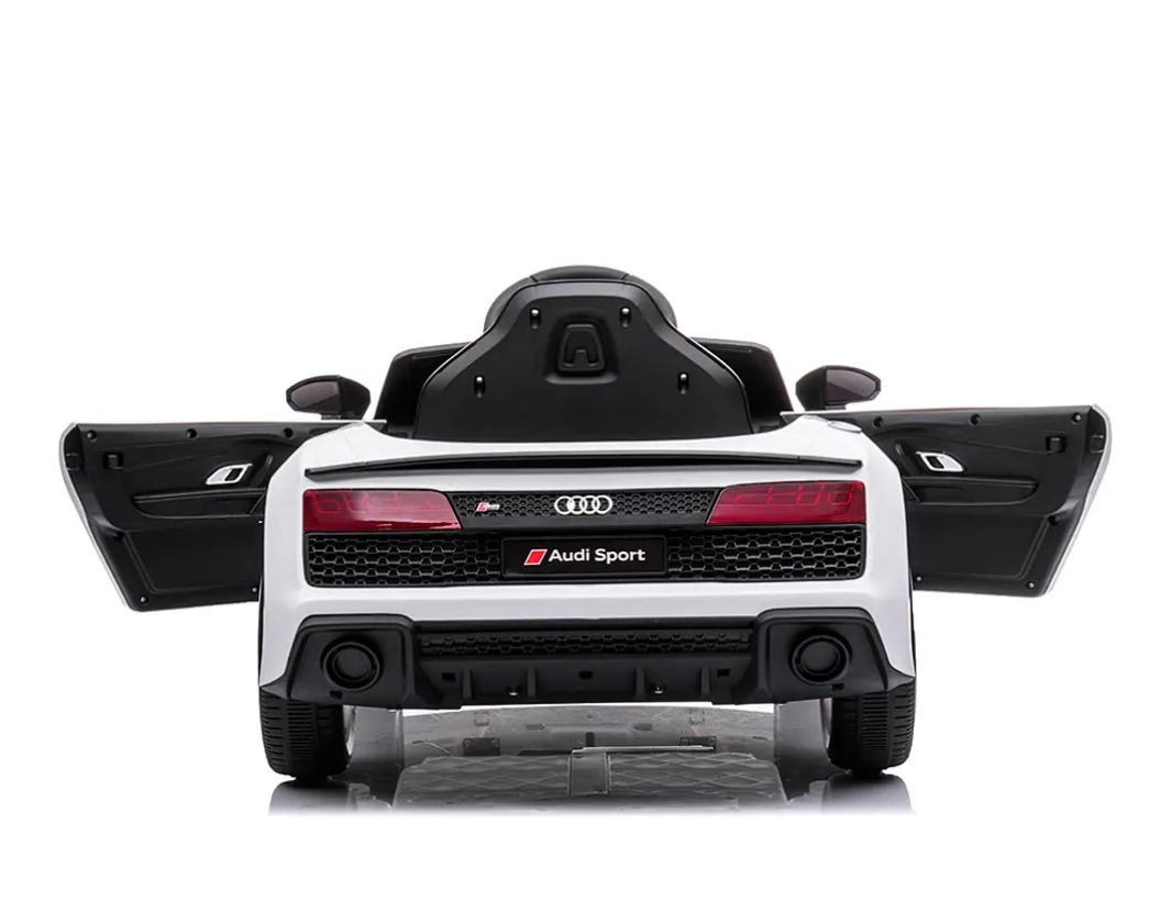 AUDI R8 SPYDER BATERIA BLANCO-3