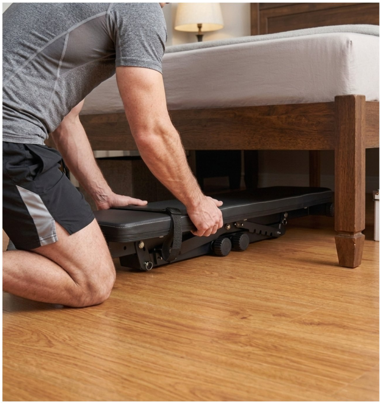 Banca Abdominal Plegable Live Sport -2