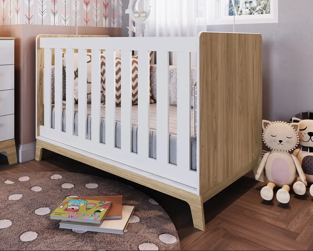 Cuna 3 Funciones Honey Blanco Miel-4