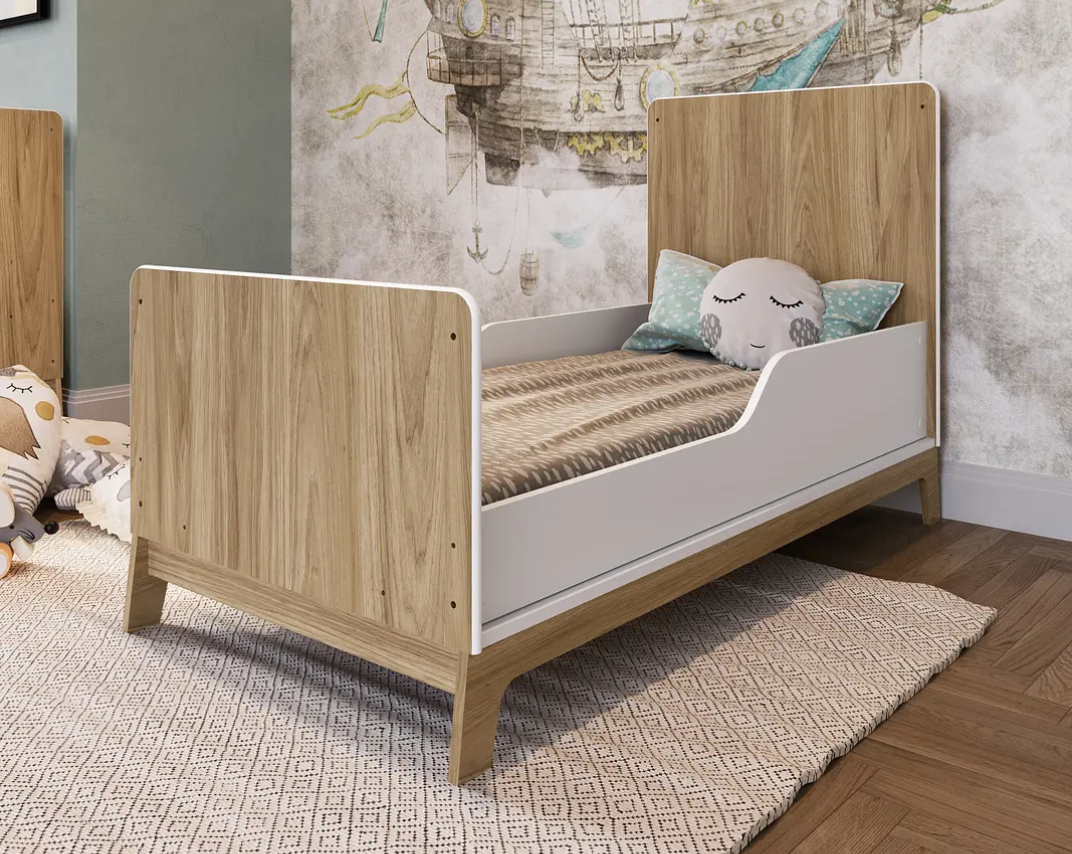 Cuna 3 Funciones Honey Blanco Miel-5