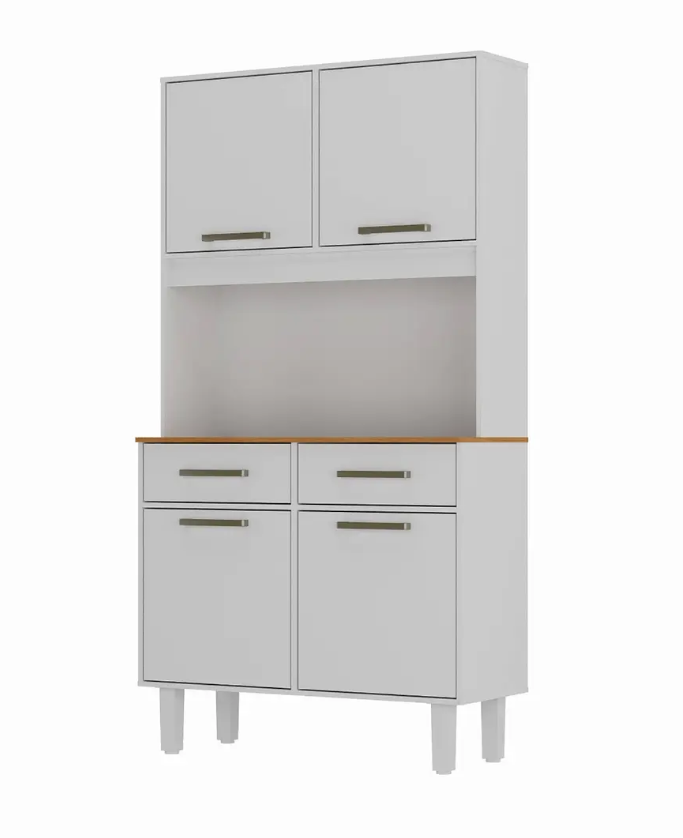 KIT COCINA POP PLUS 4 PUERTAS 2 CAJONES BLANCO ZANZINI-2