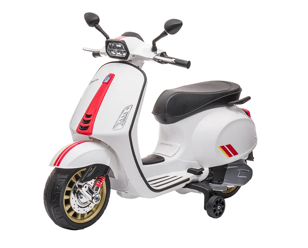 MOTO VESPA SPRINT RACING 12V4.5AH BLANCA-4