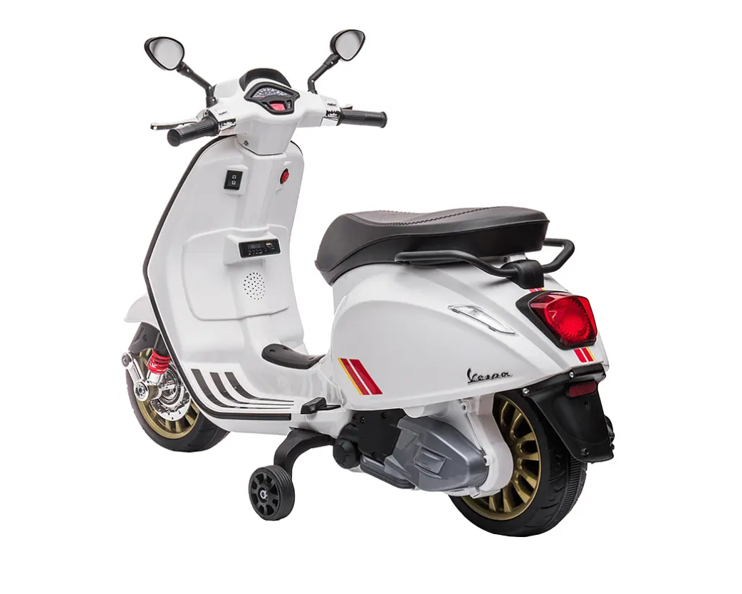 MOTO VESPA SPRINT RACING 12V4.5AH BLANCA-5