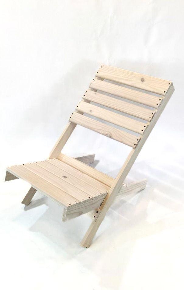 Reposera plegable blanca-0