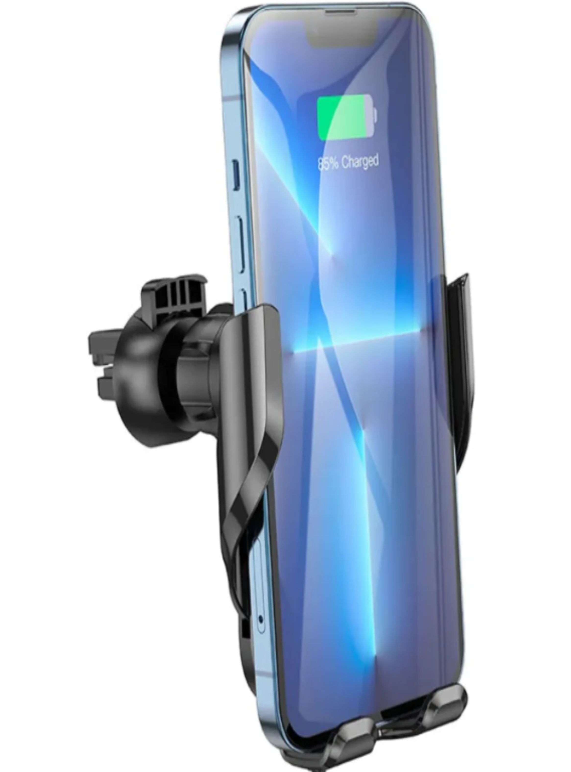 Soporte Auto Carga Inal mbrica Rejilla Automatico Hoco CA202 Plus Negro-2