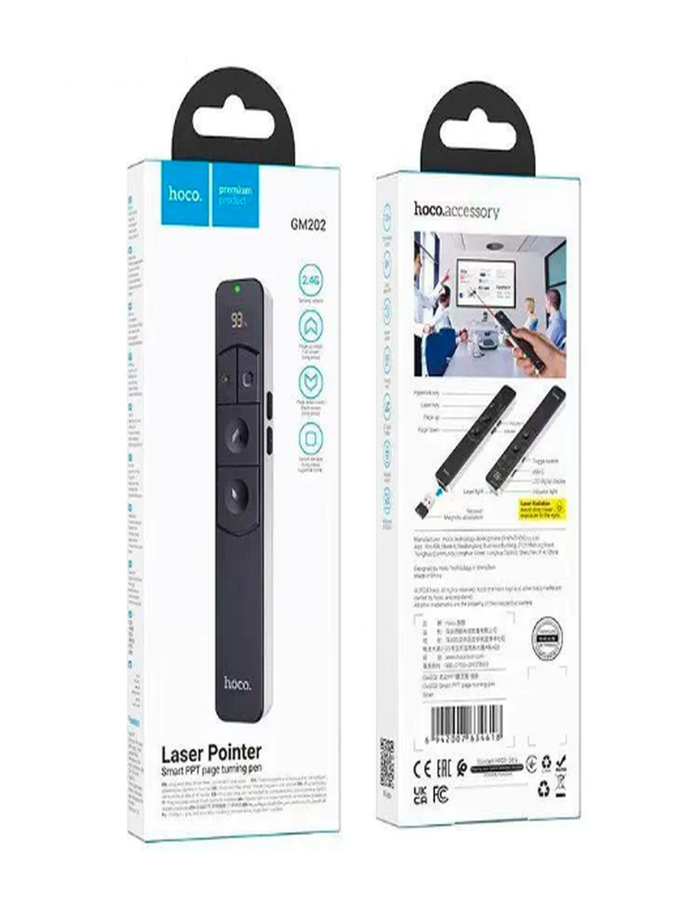 Presentador Diapositivas con Laser Recargable Hoco GM202-5