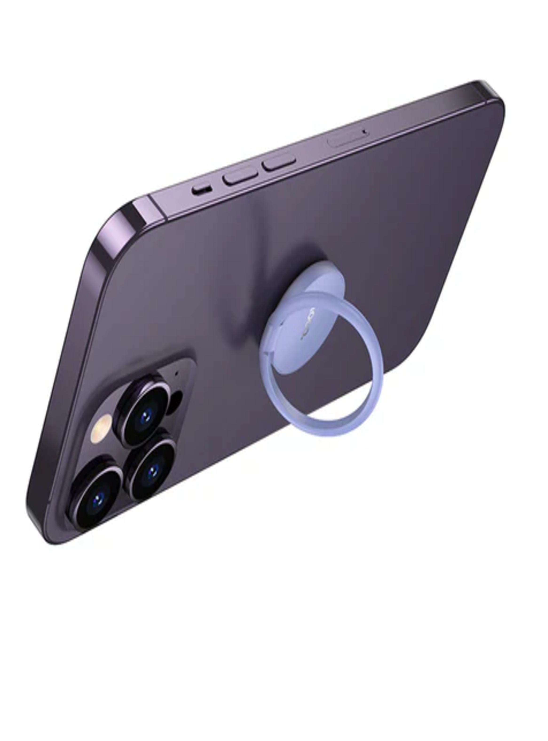 Soporte Plegable Anillo Celular Hoco Rosado-1