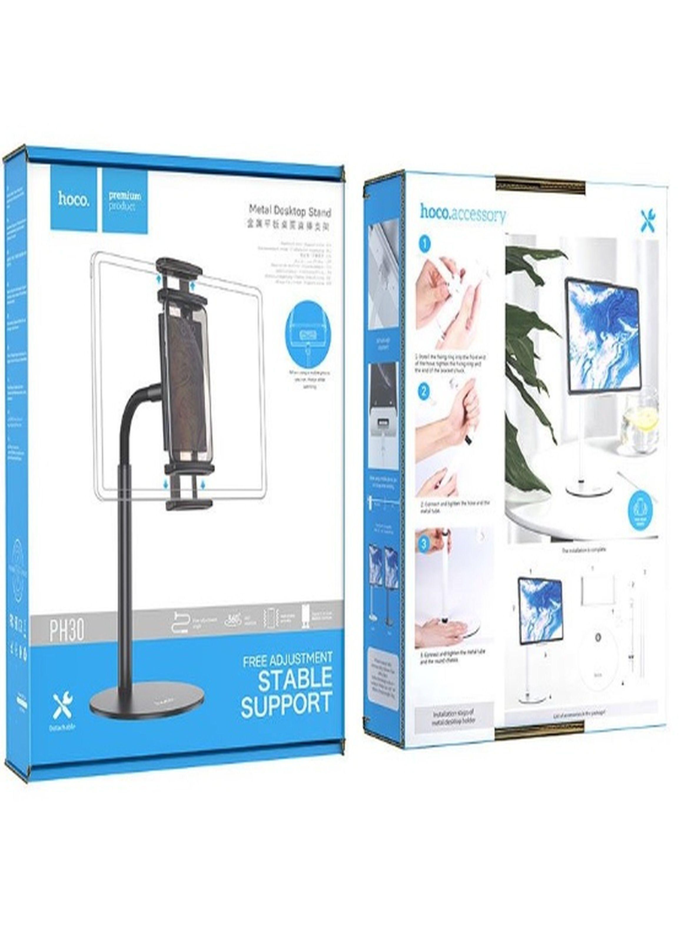 Soporte Escritorio Para Tablet Hoco PH30 Blanco-4