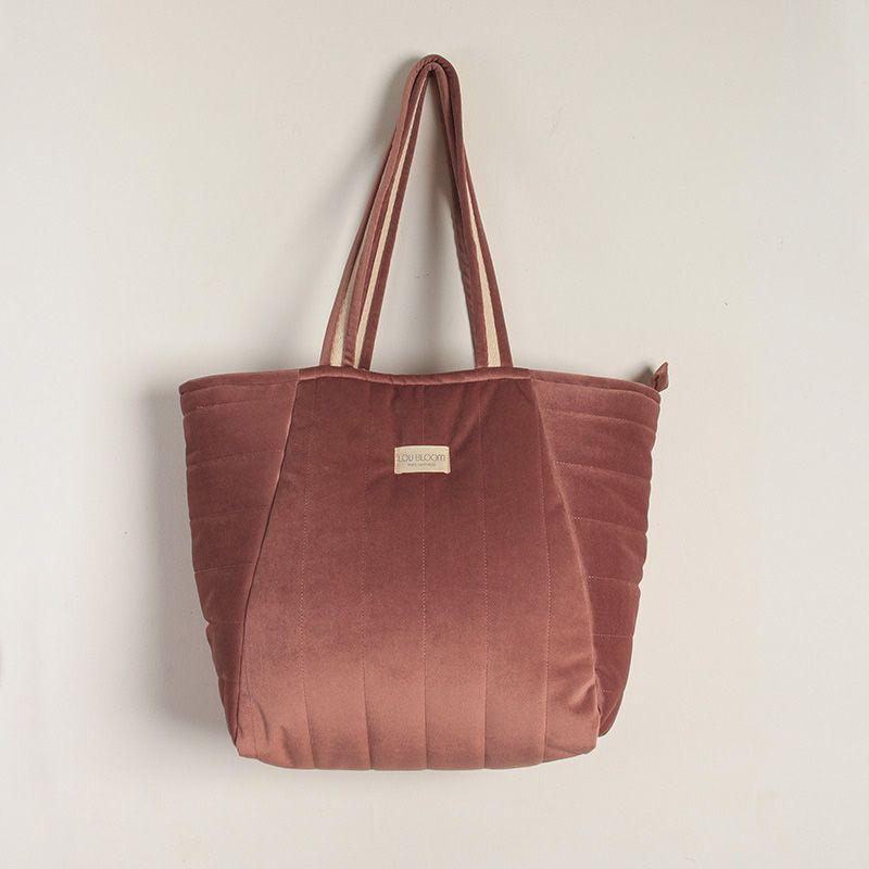 Bolso de maternidad eco-terciopelo-0