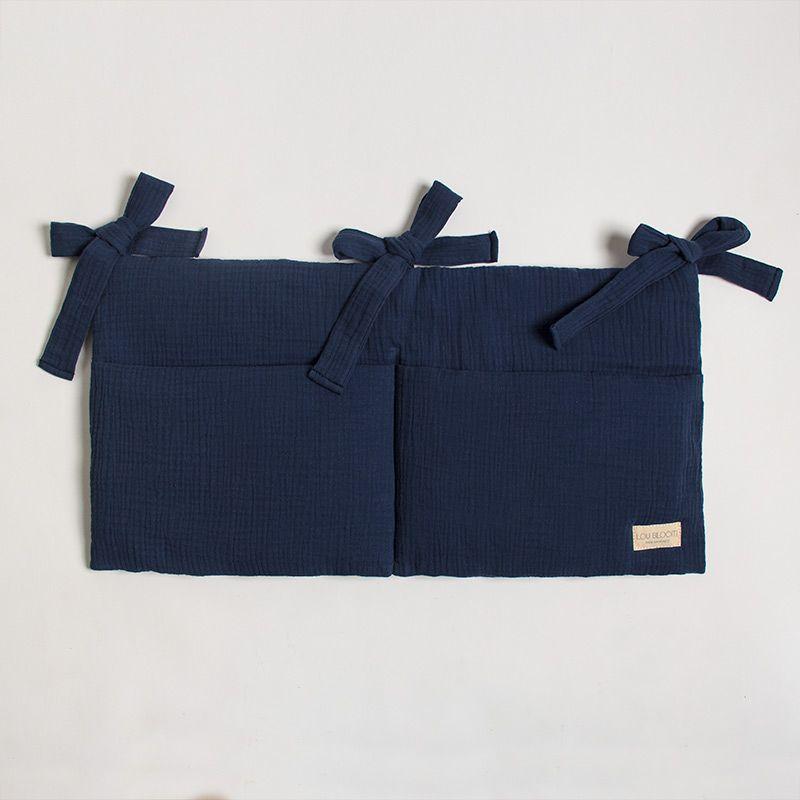 Organizador de cuna muselina algódon orgánico -0