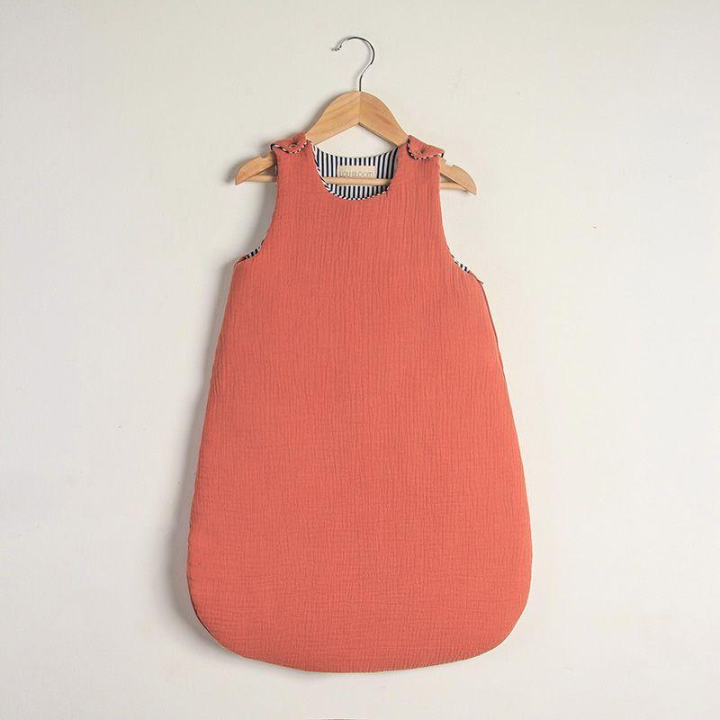 Saco de dormir muselina algodón orgánico 6-24 meses -0