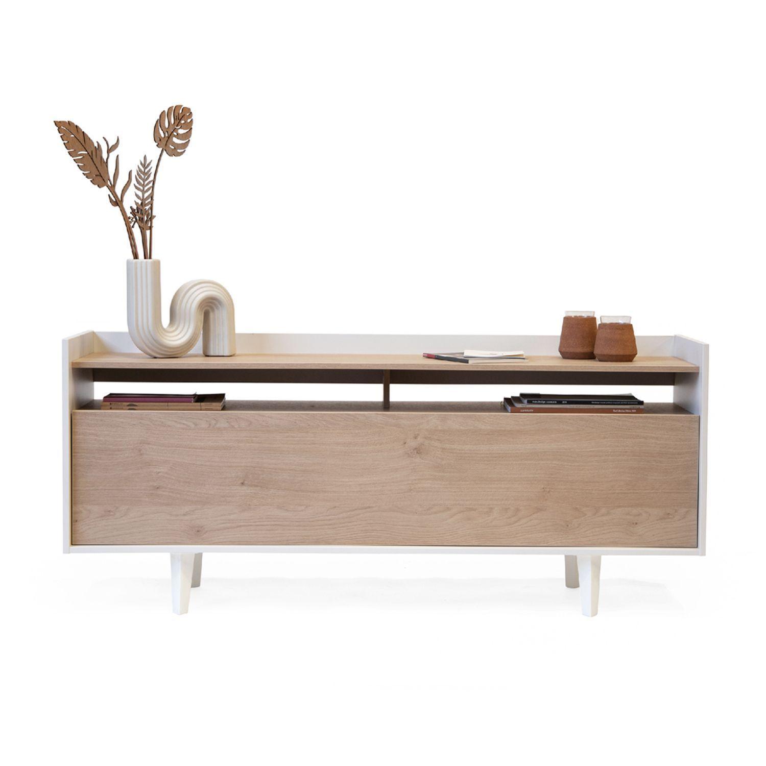 Rack tv blanco pop-1