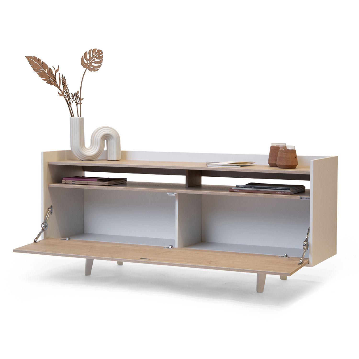 Rack tv blanco pop-2