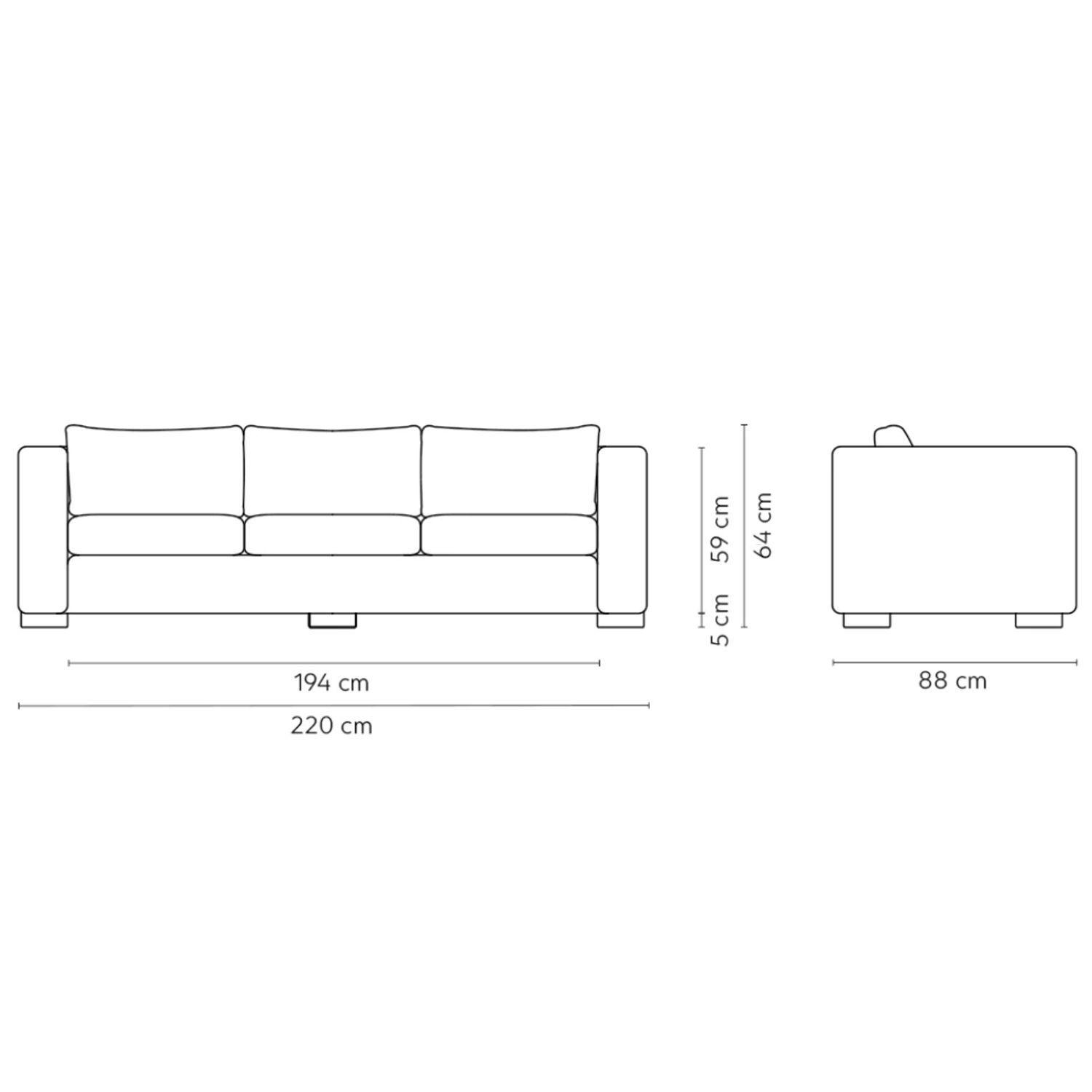 Sofa Trayken funda beige-4
