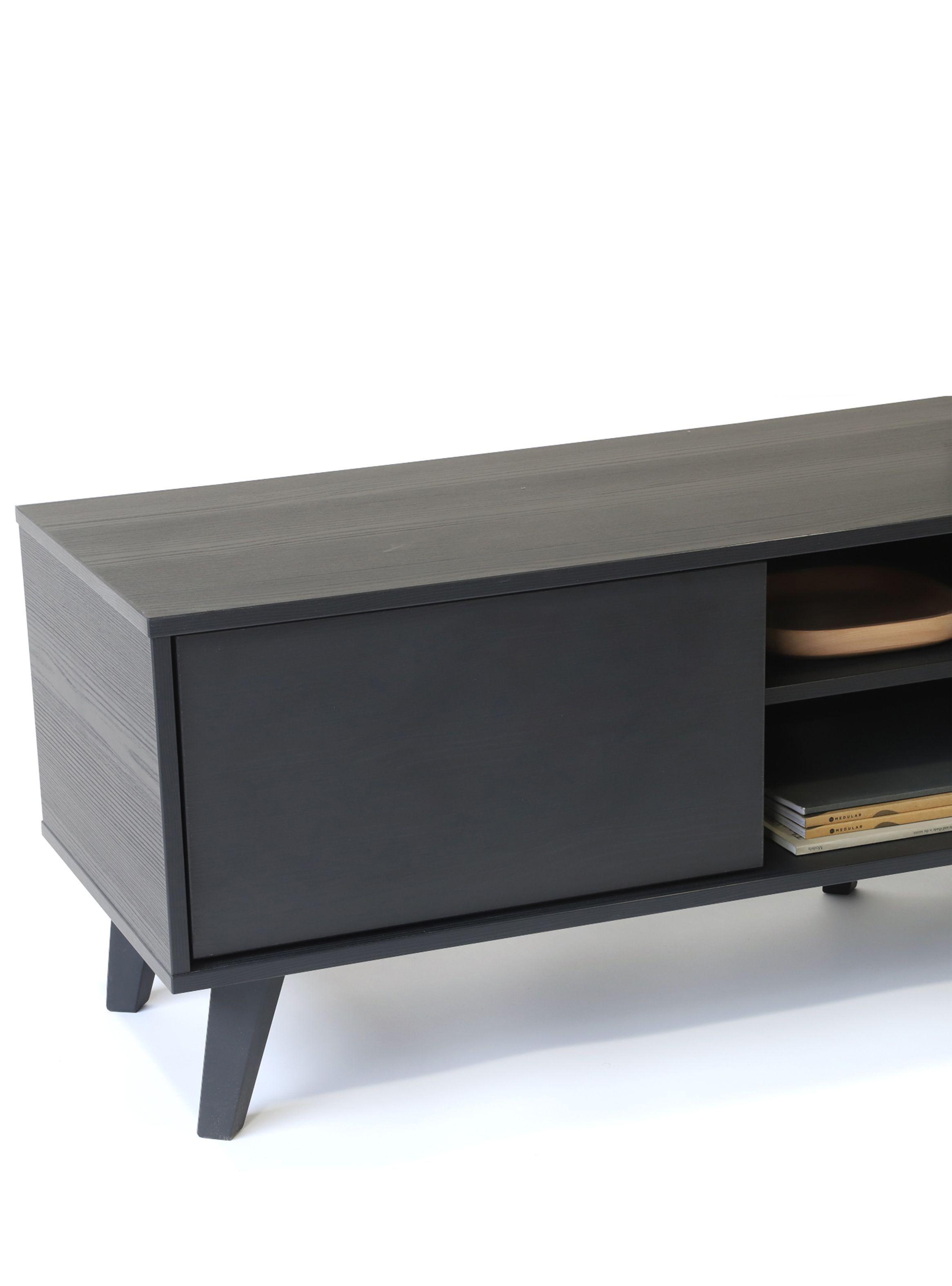 Rack tv Atacama bajo black-3
