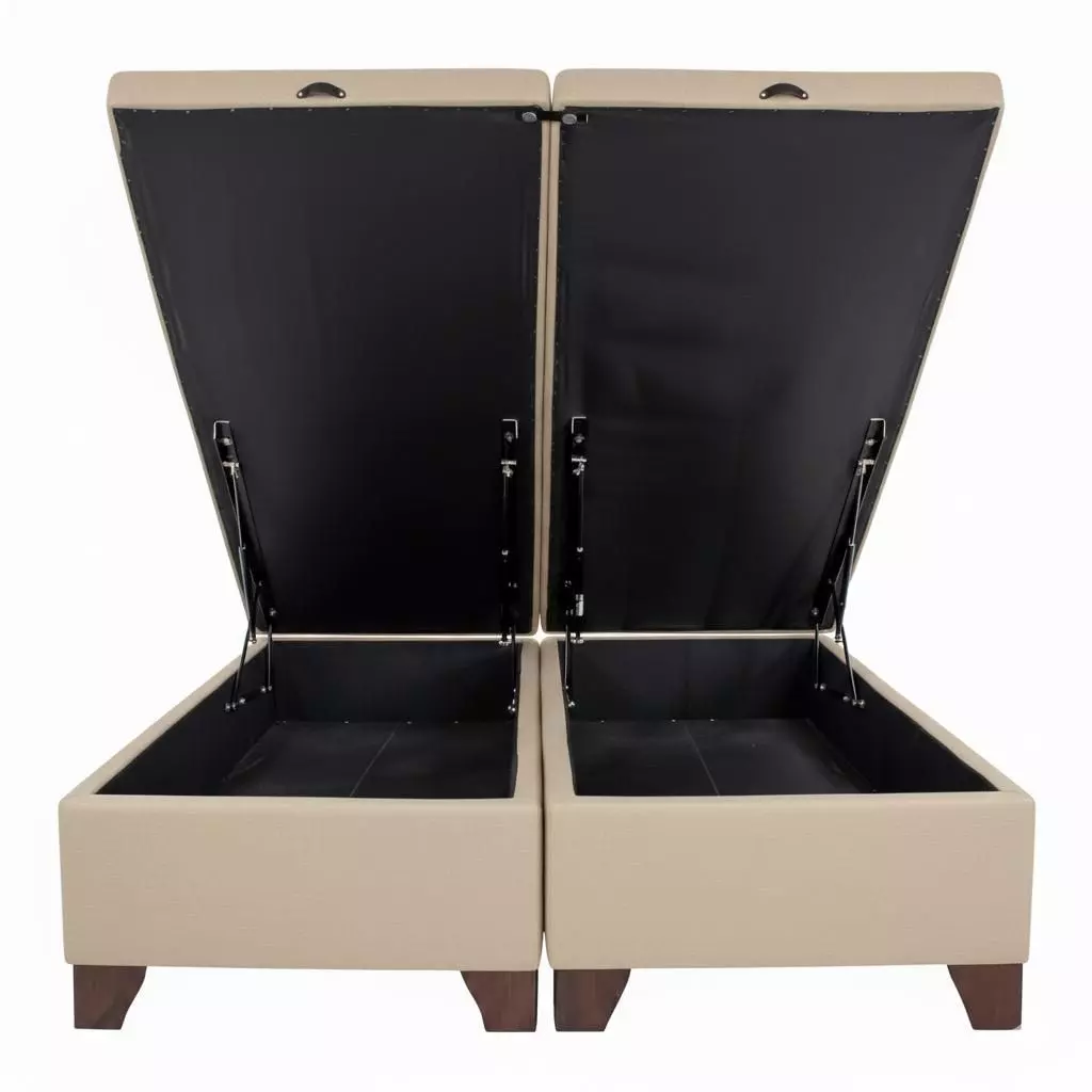 BASE DE CAMA BAUL 2 PLAZAS BEIGE-0