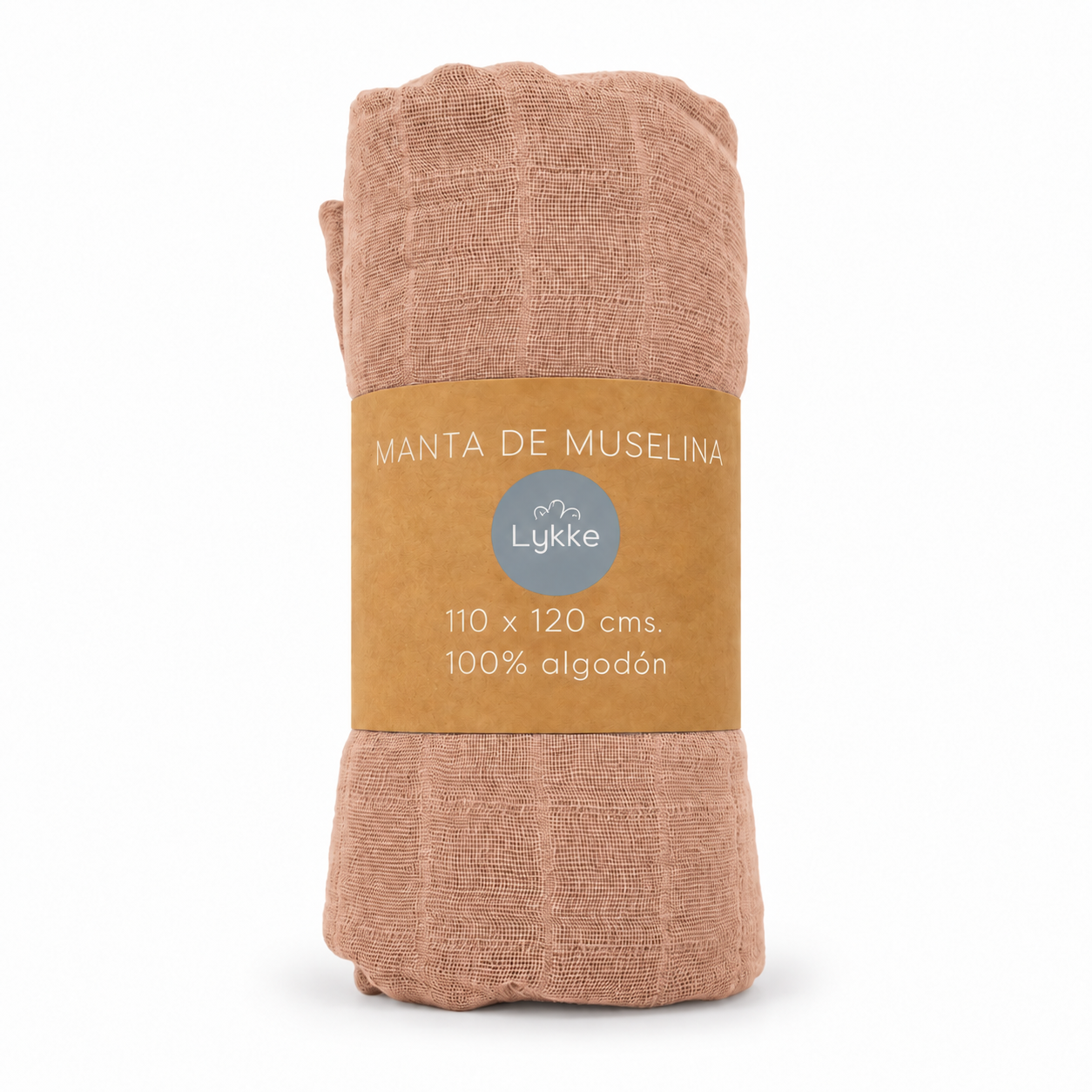 MANTA DE MUSELINA CARAMEL-0