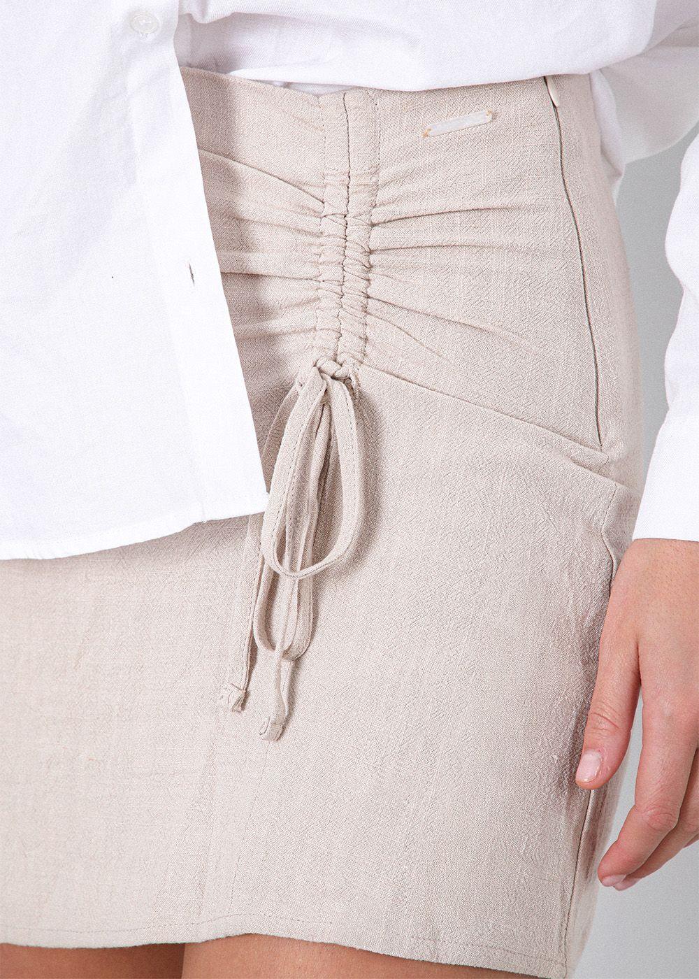 Falda Ajustable Beige Mujer Raindoor-1