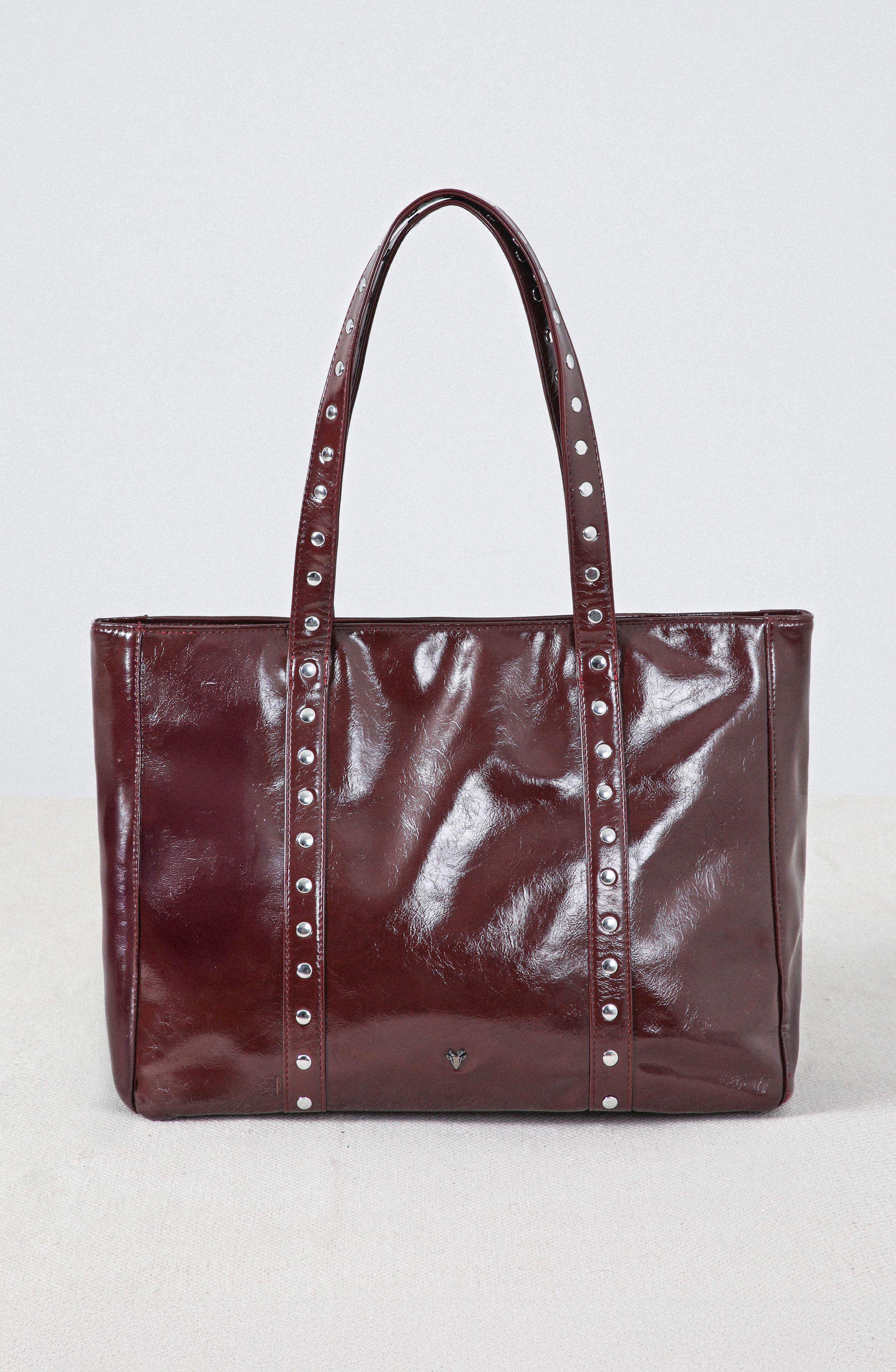Cartera Shopper Tachas Rojo Mujer Raindoor-2