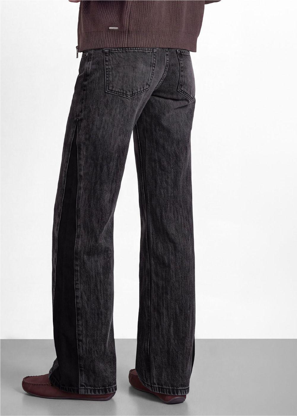 Pantalon Bicolor Gris Mujer Raindoor-3