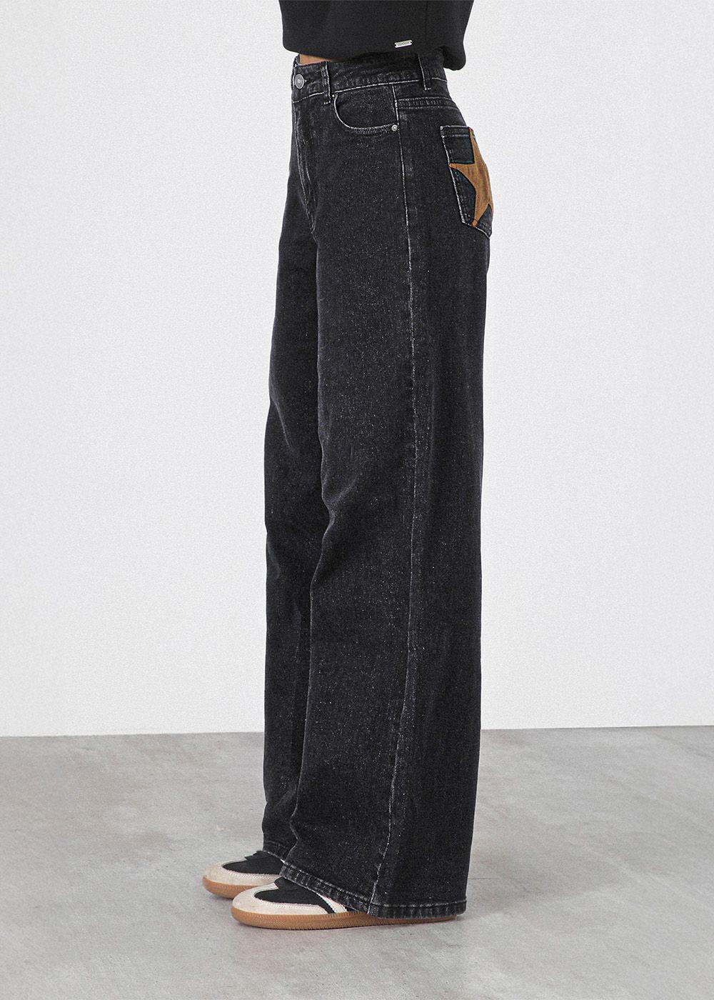 Pantalón Straight Estrellas Mujer Raindoor-3