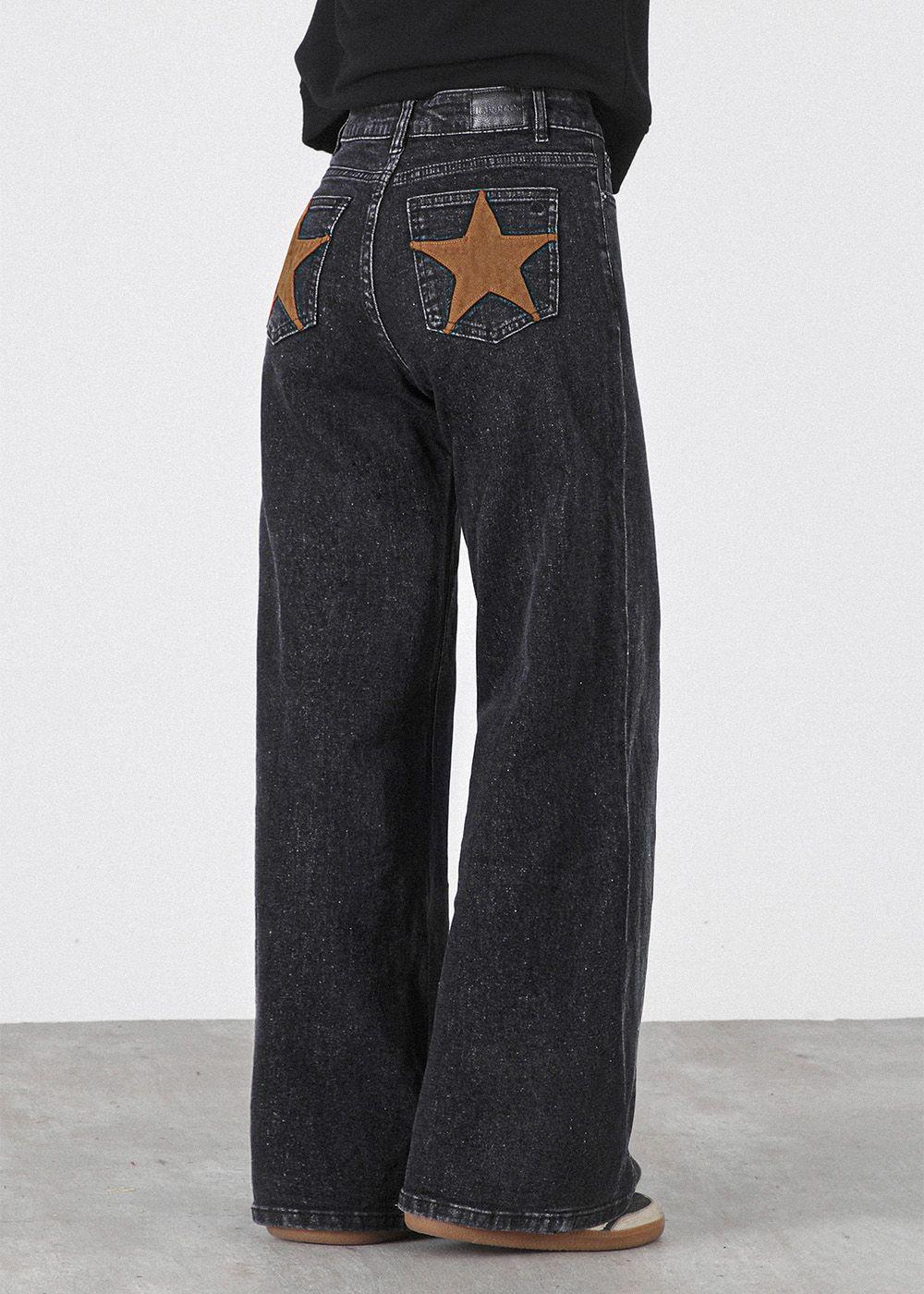 Pantalón Straight Estrellas Mujer Raindoor-4