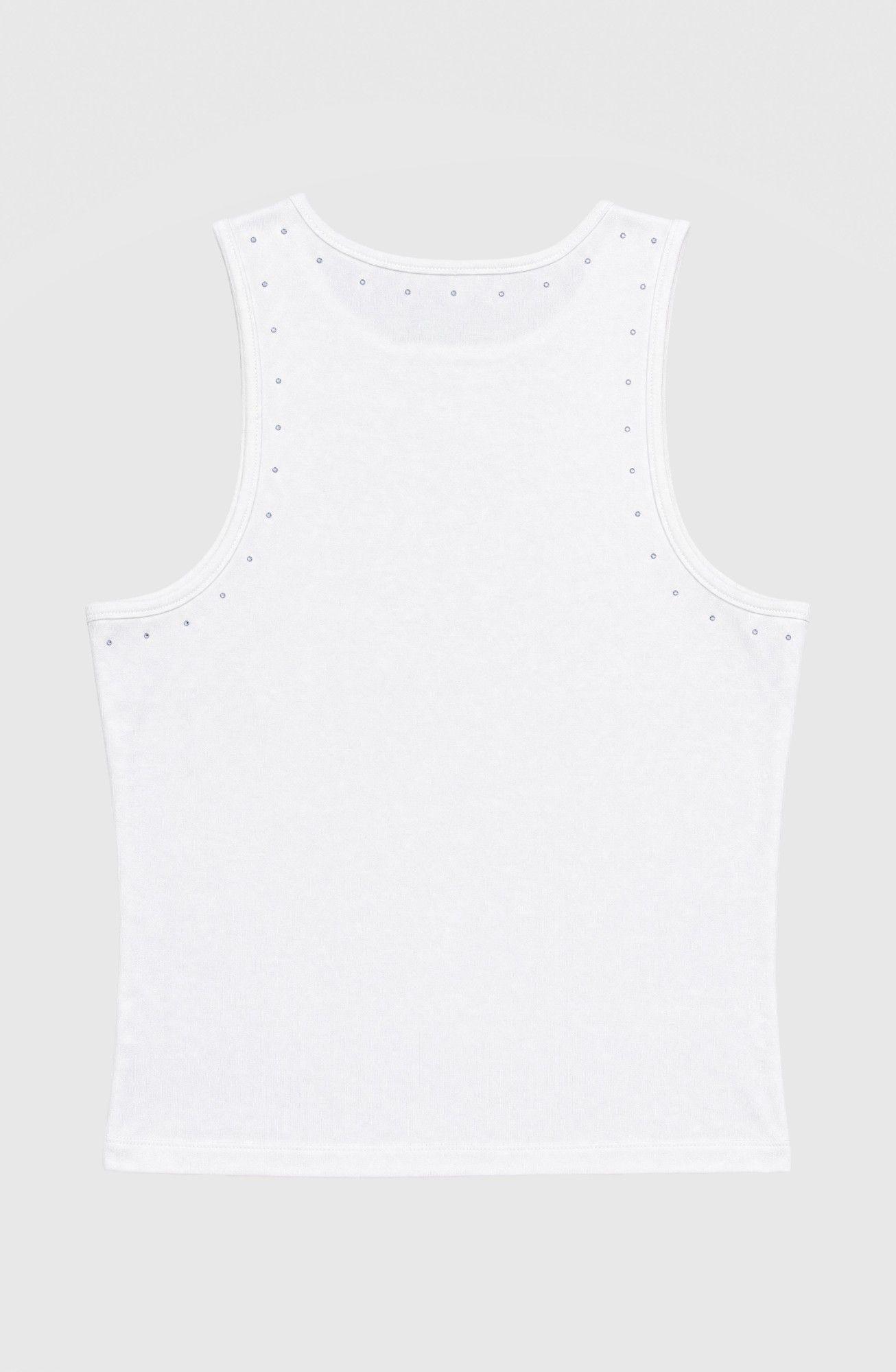 Polera Tank Tachas Blanco Mujer Raindoor-6