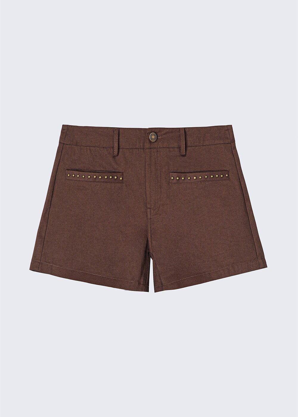 Short tachas Café Mujer Raindoor-0