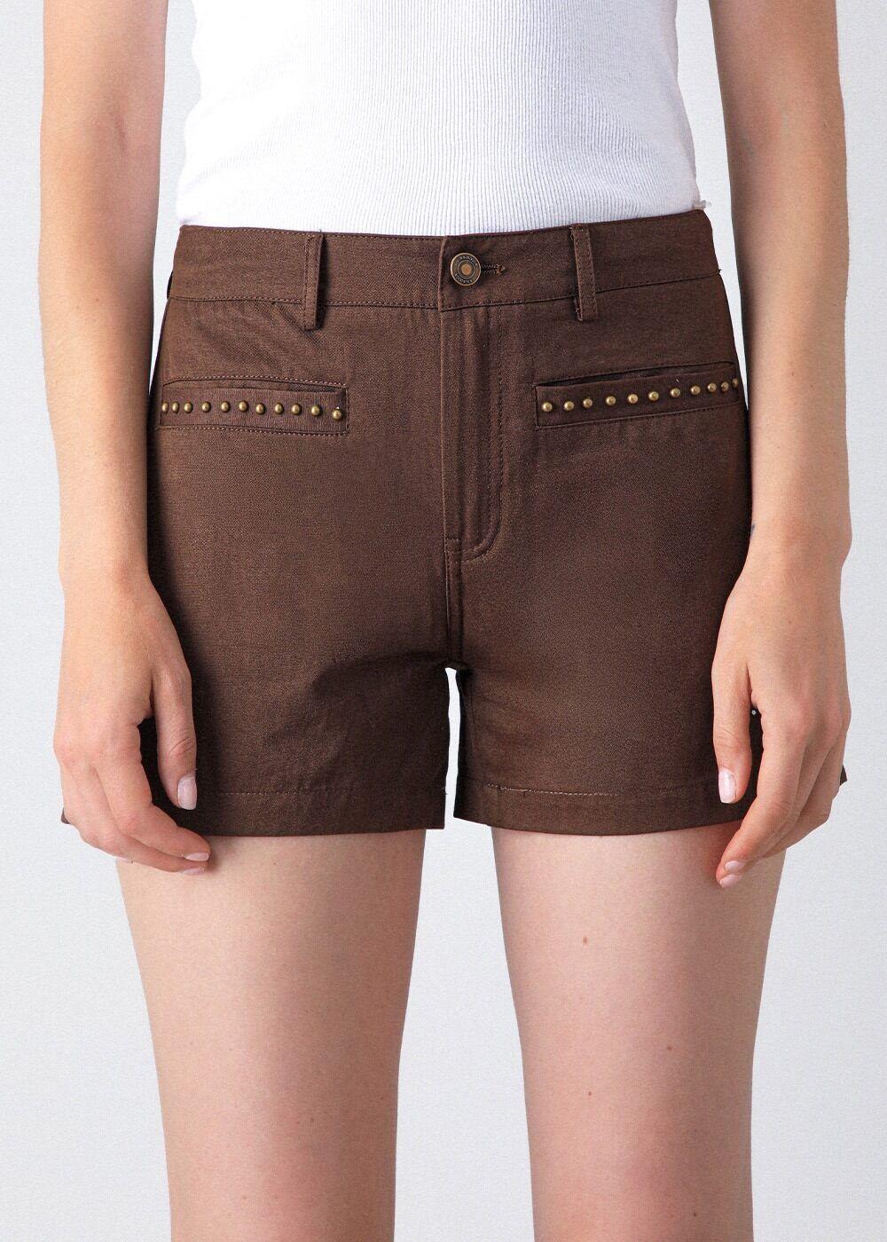 Short tachas Café Mujer Raindoor-1