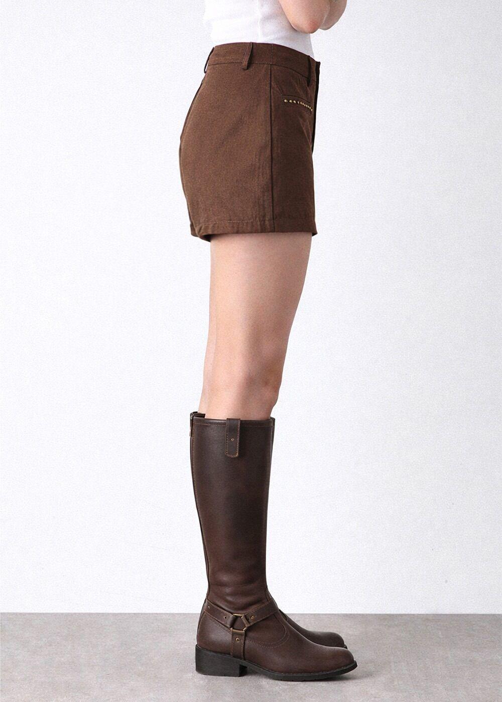 Short tachas Café Mujer Raindoor-3