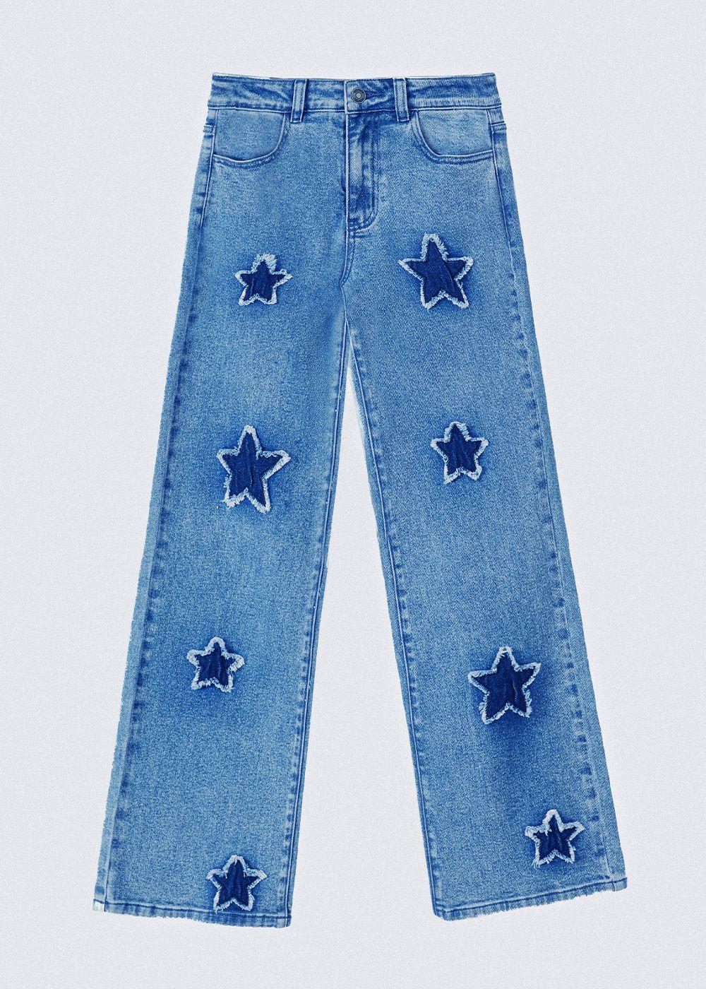Pantalón Multi Estrellas Azul Mujer Raindoor-5