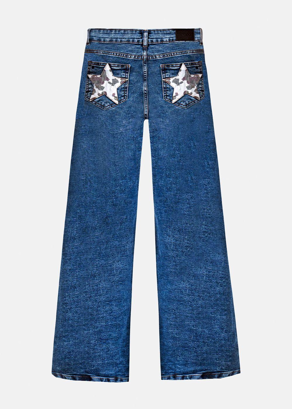 Pantalón Straight Pockets Cow Mujer Raindoor-4