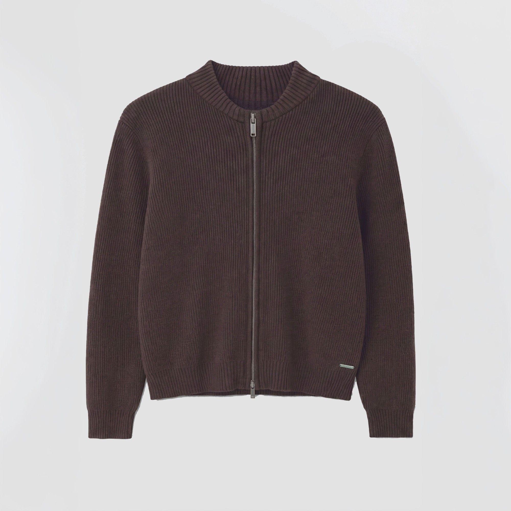Sweater Bomber Café Mujer Raindoor-5