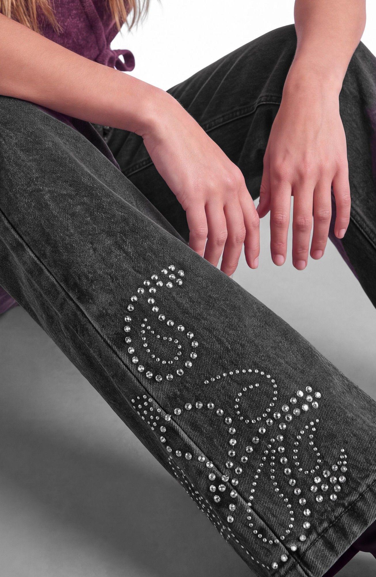 Pantalon Tachas Paisley Gris Mujer Raindoor-2