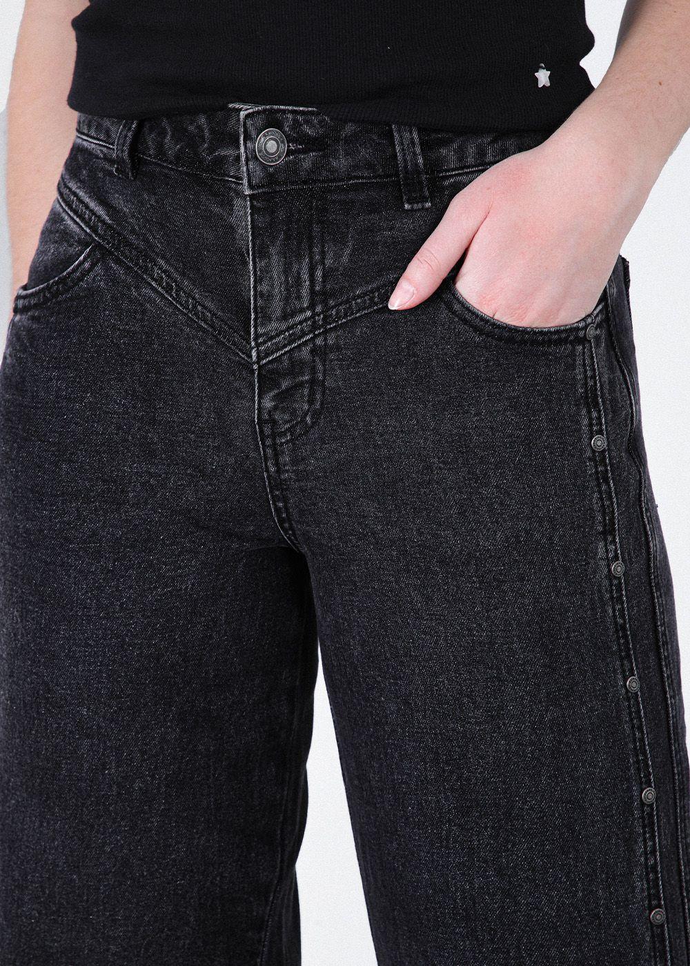 Pantalón Cortes Negro Mujer Raindoor-7