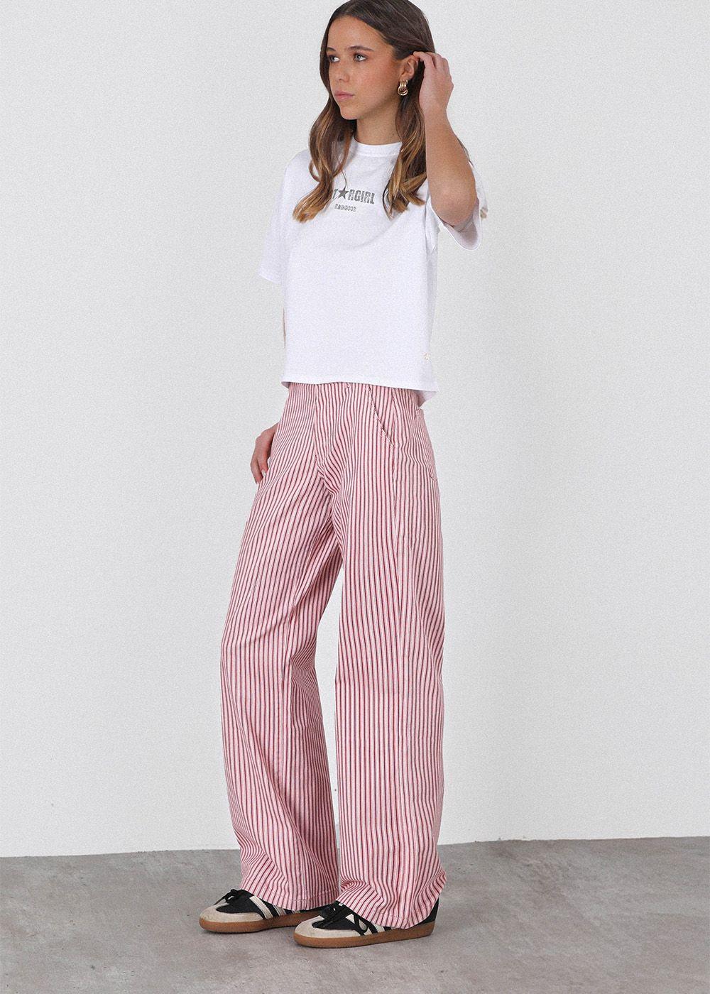 Pantalón Rayas Mujer Raindoor-2