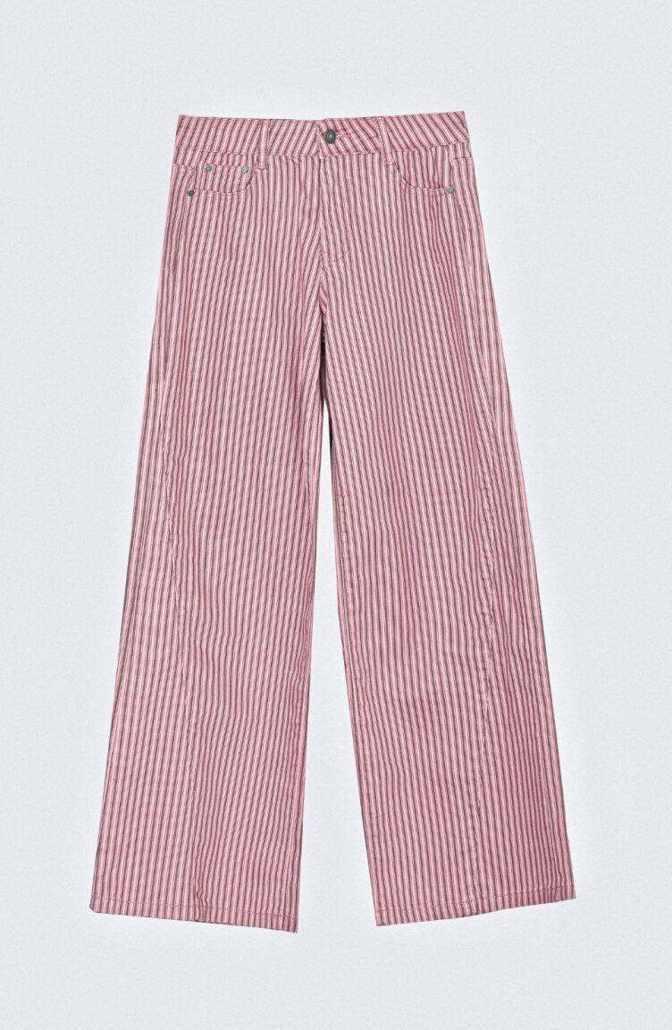 Pantalón Rayas Rosado Mujer Raindoor-2