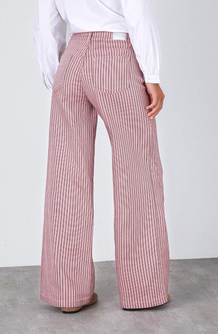 Pantalón Rayas Rosado Mujer Raindoor-3