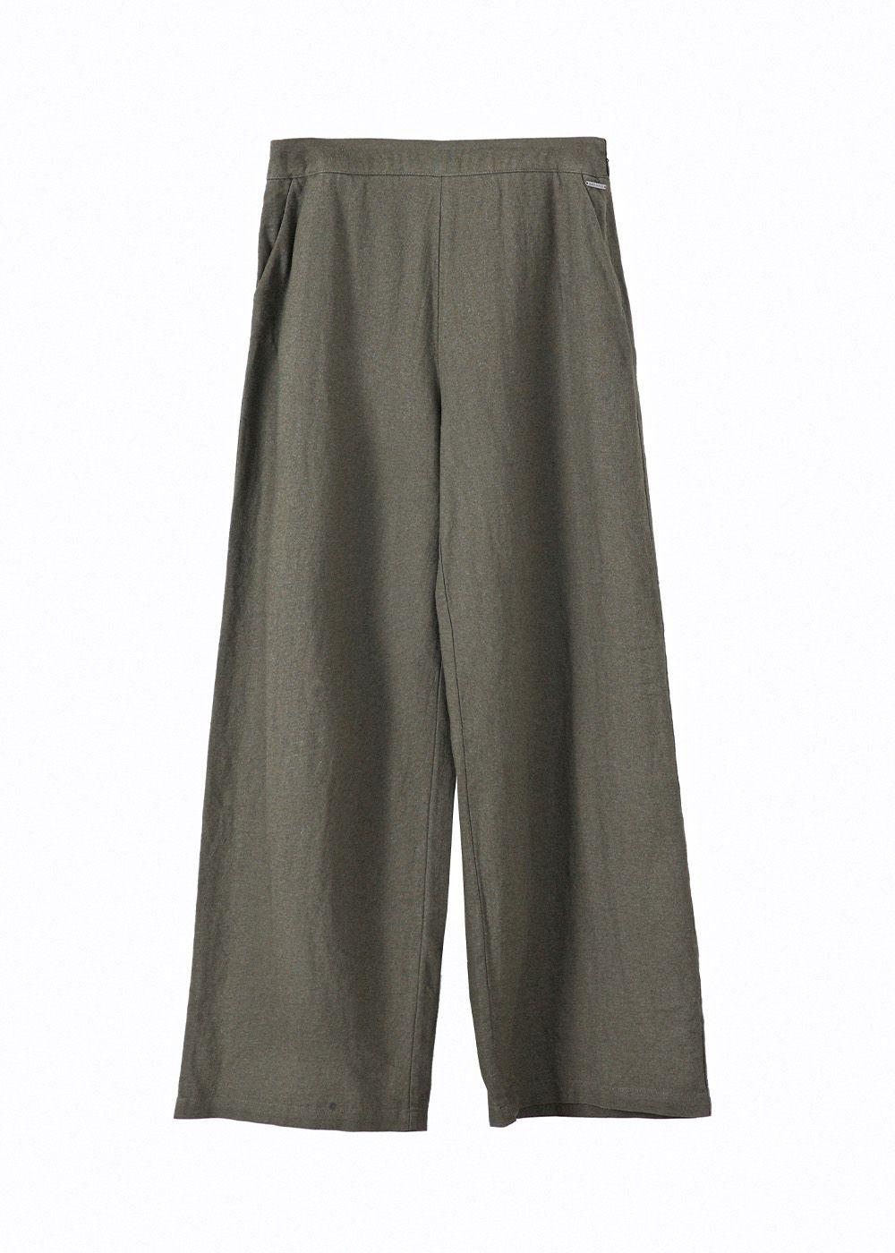 Pantalón Rayas Lino Mujer Raindoor-5