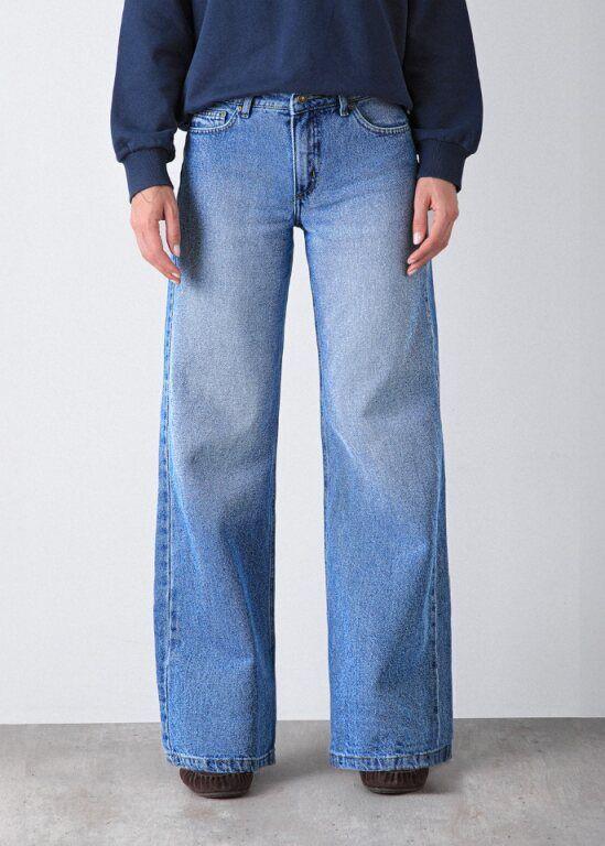 Pantalón Focalizado Azul Mujer Raindoor-1