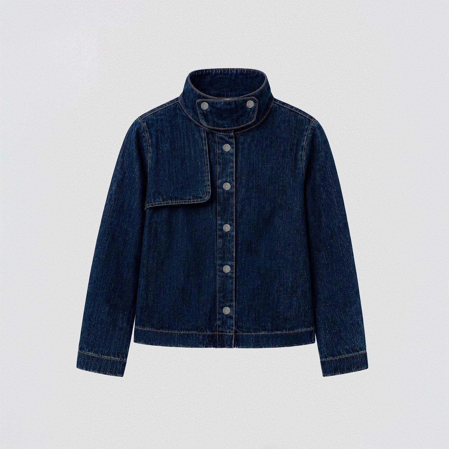 Sobre Camisa Capa Denim Azul Mujer Raindoor-4
