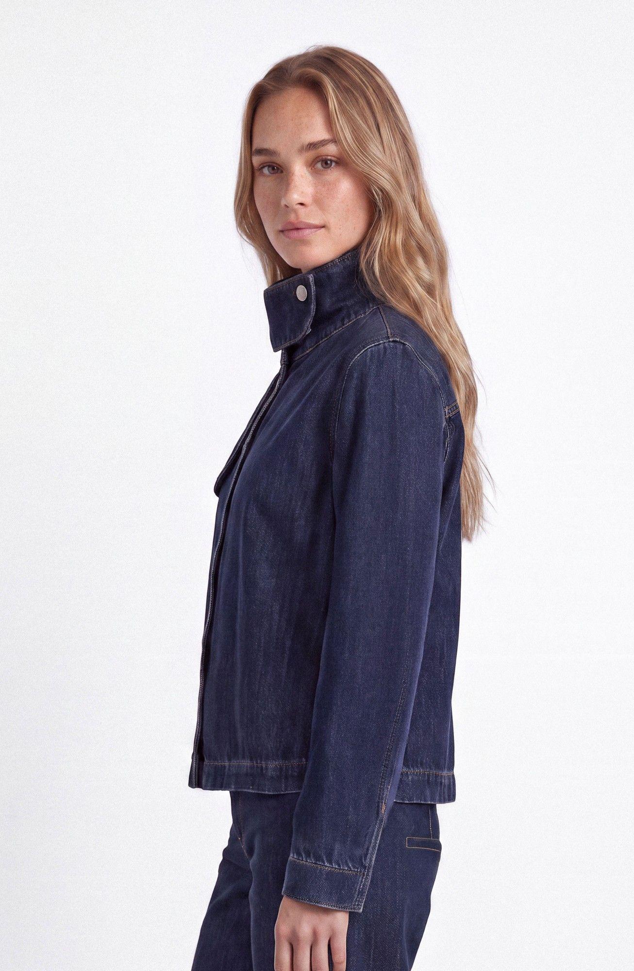 Sobre Camisa Capa Denim Azul Mujer Raindoor-2