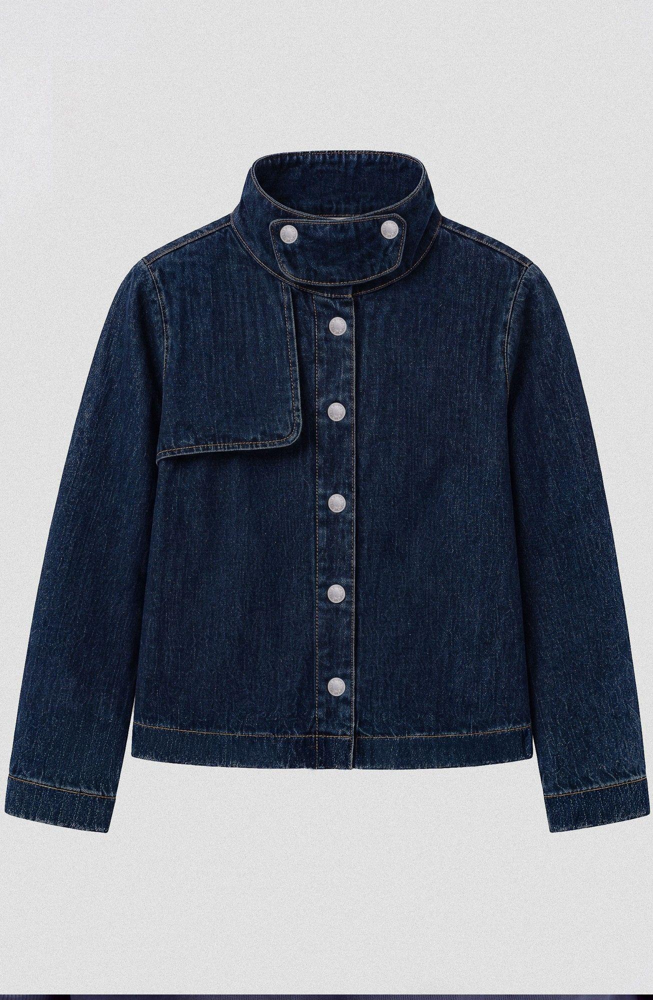 Sobre Camisa Capa Denim Azul Mujer Raindoor-4