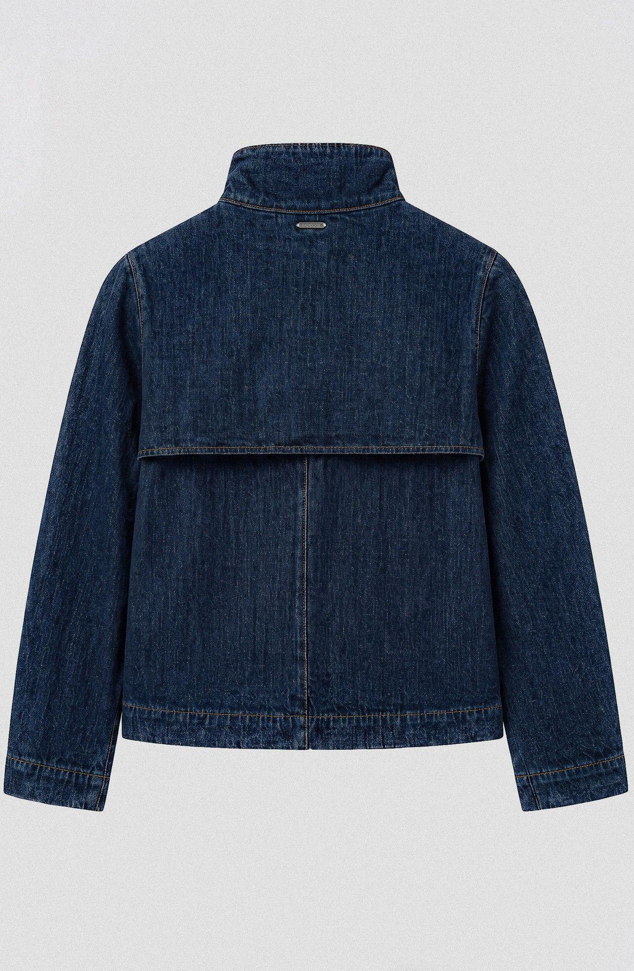 Sobre Camisa Capa Denim Azul Mujer Raindoor-5