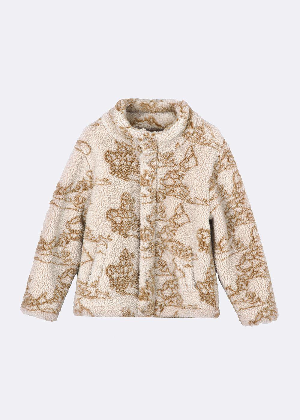 Chaqueta Chiporro Cuello Mapamundi Mujer Raindoor-0