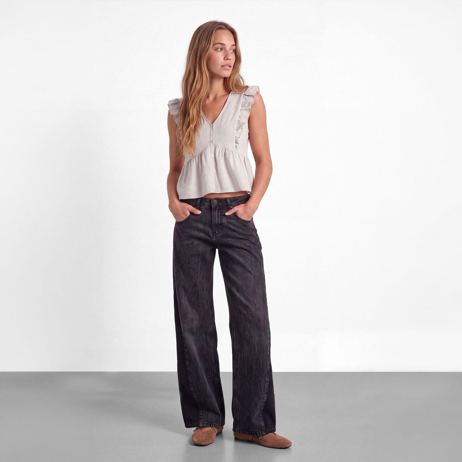 Blusa Vuelos Beige Mujer Raindoor-0