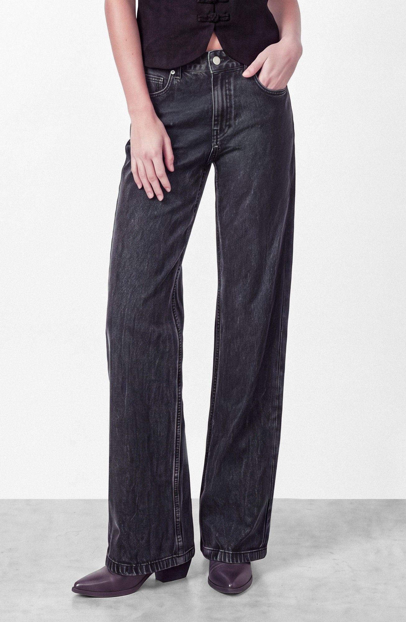 Pantalon Basico Negro Mujer Raindoor-1