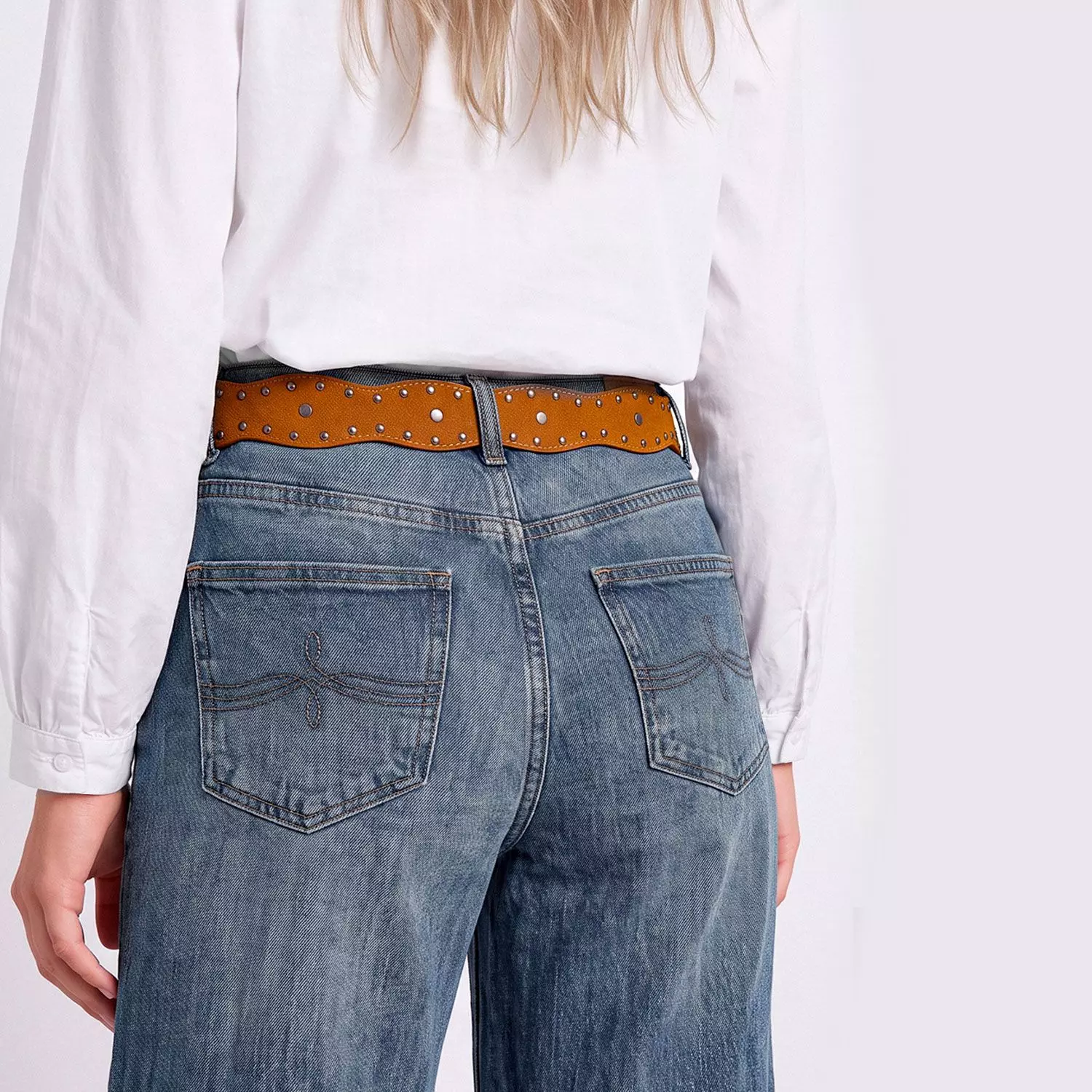 Pantalon Basico Denim Azul Mujer Raindoor-3